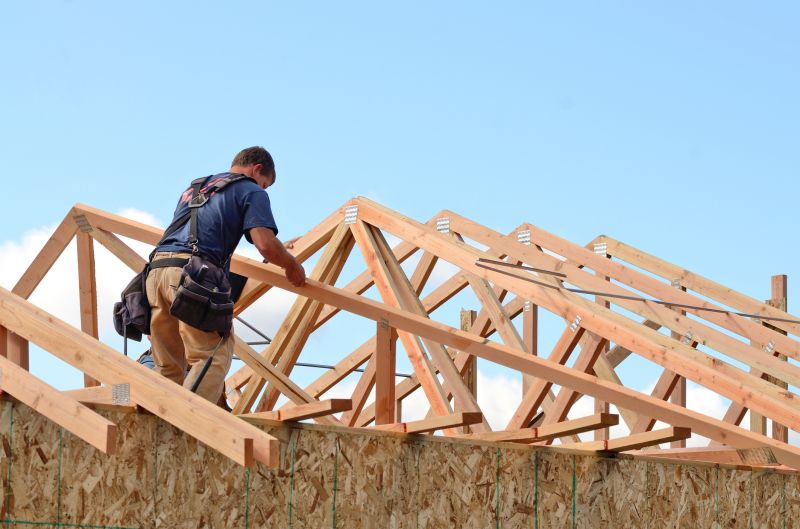 A Frame Roof Installation in Windsor, CO