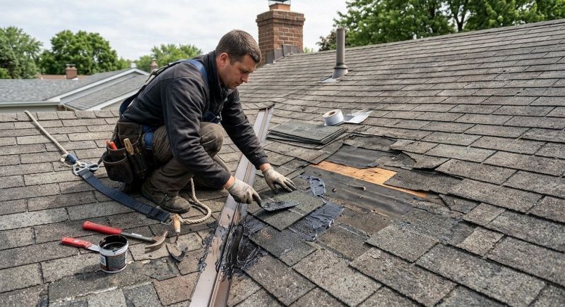 Asphalt Roof Leak Repair in Wellington, CO