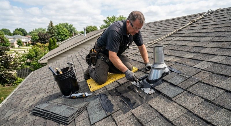 Asphalt Roof Leak Repair in Wellington, CO
