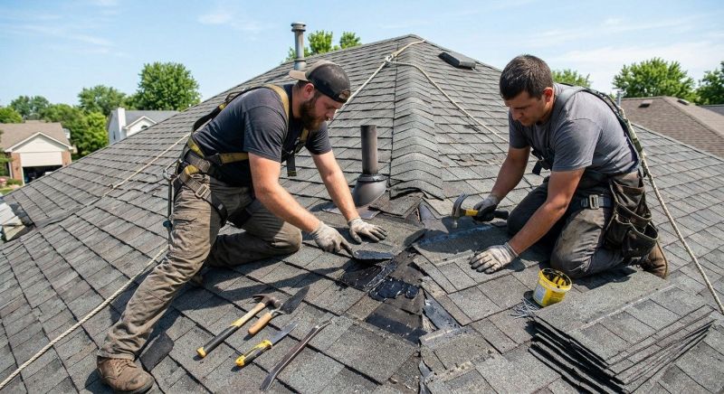 Asphalt Roof Repair in Johnstown, CO