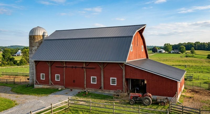 Barn Roof Replacement in Berthoud, CO