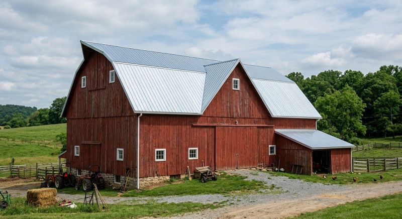 Barn Roof Replacement in Wellington, CO