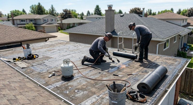 Bitumen Roof Repair in Windsor, CO