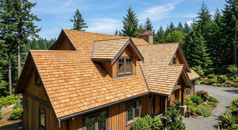 Cedar Roof Construction in Windsor, CO