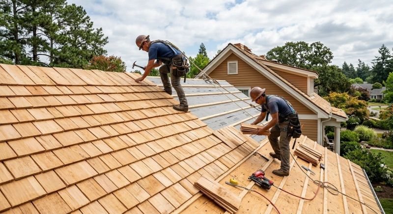 Cedar Roof Installation in Greeley, CO