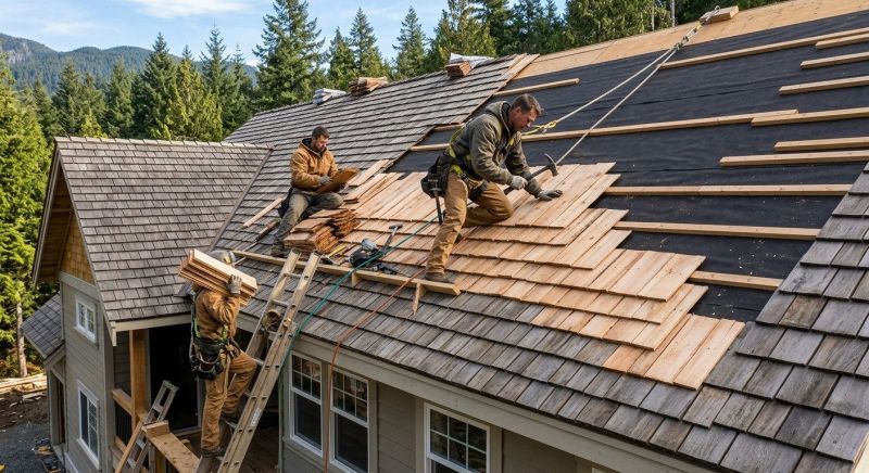 Cedar Roof Installation in Milliken, CO