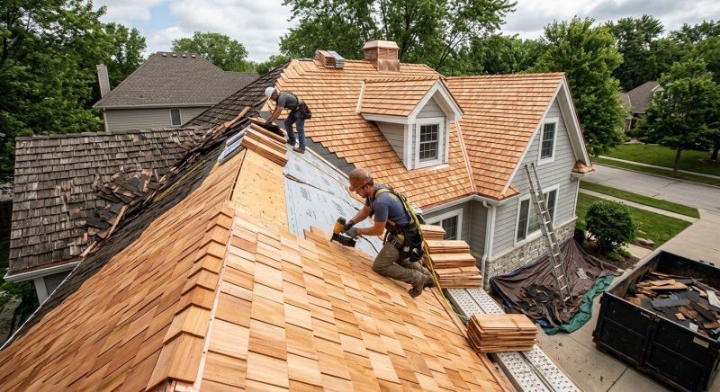 Cedar Roof Replacement in Johnstown, CO