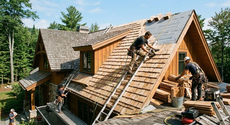 Cedar Roof Replacement in Larimer County, CO