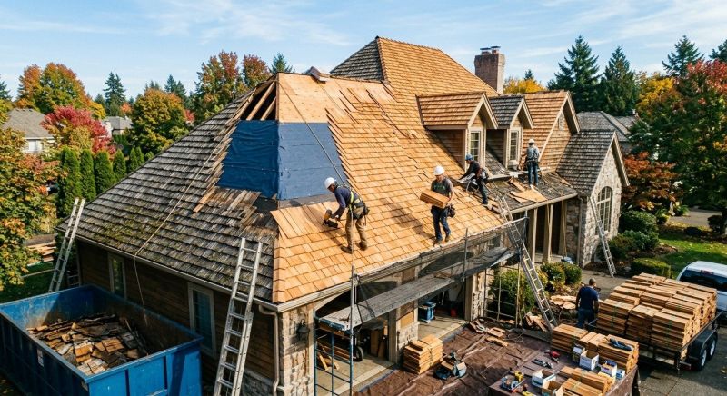Cedar Shingles Replacement in Loveland, CO