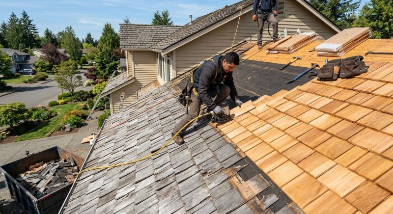 Cedar Shingles Replacement in Wellington, CO