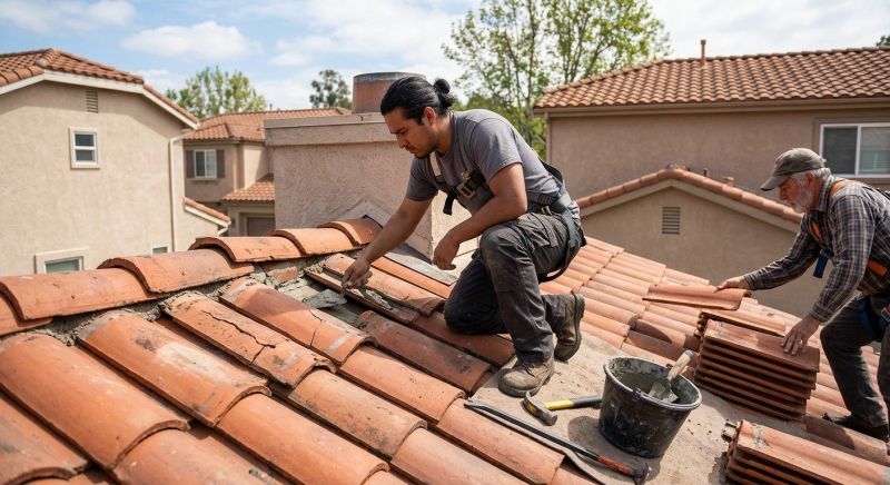 Clay Roof Leak Repair in Windsor, CO