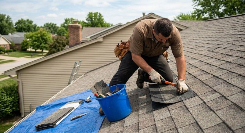 Composite Shingle Repair in Windsor, CO