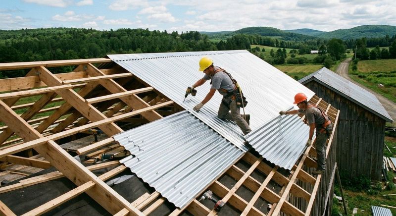 Copper Roof Installation in Windsor, CO