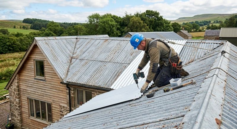 Copper Roof Repair in Windsor, CO