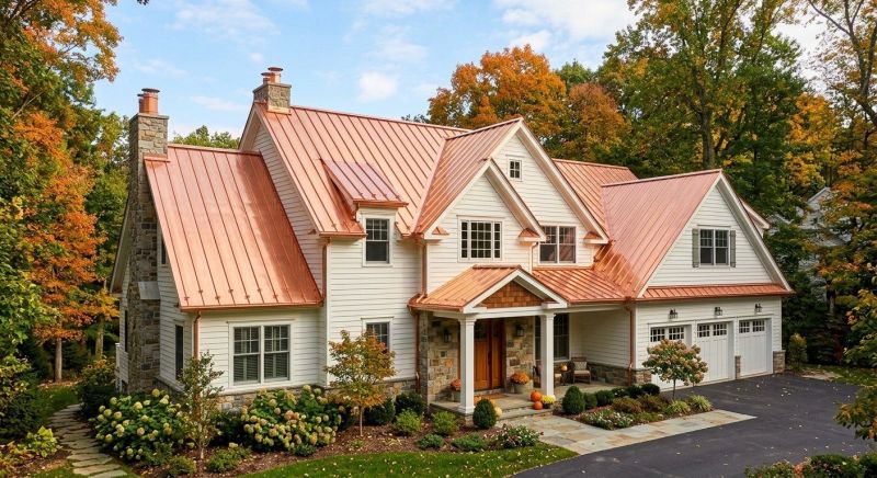 Copper Roof Replacement in Windsor, CO