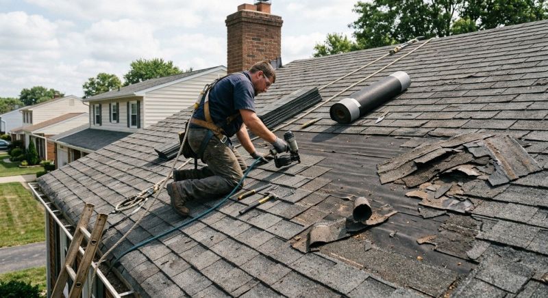 Damaged Roof Repair in Windsor, CO