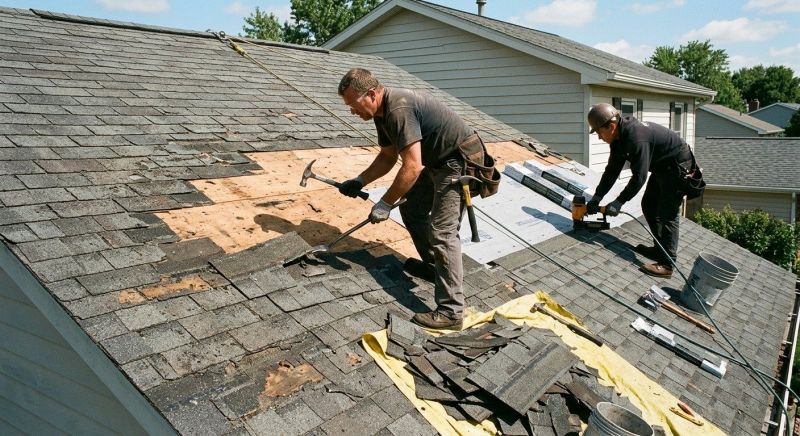 Damaged Roof Repair in Timnath, CO