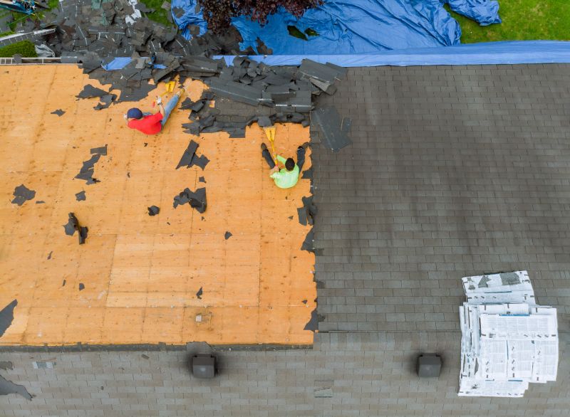 Damaged Roof Replacement in Windsor, CO