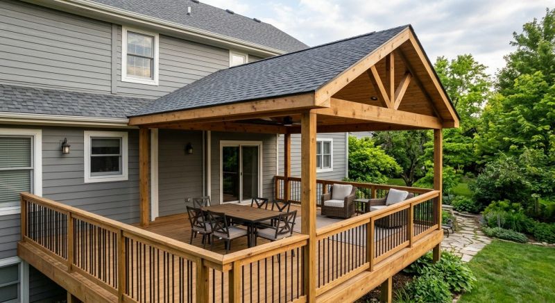 Deck Roof Construction in Windsor, CO