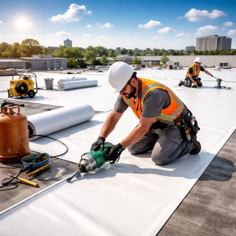 Epdm Roof Installation in Windsor, CO