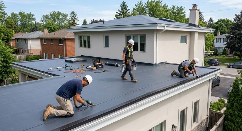 Flat Roof Installation in Berthoud, CO