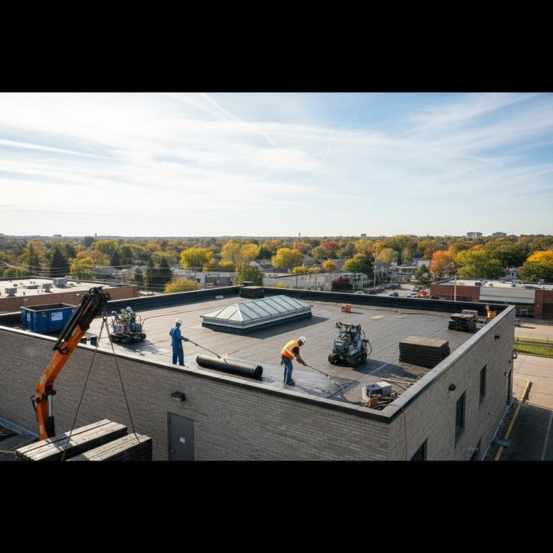 Flat Roof Replacement in Evans, CO
