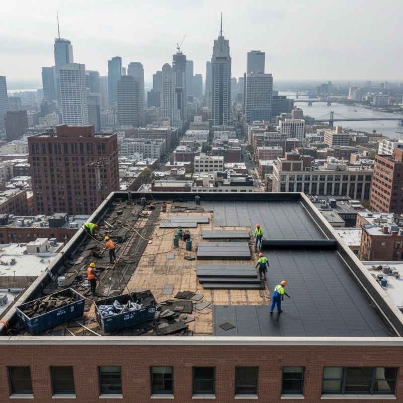 Flat Roof Replacement in Johnstown, CO