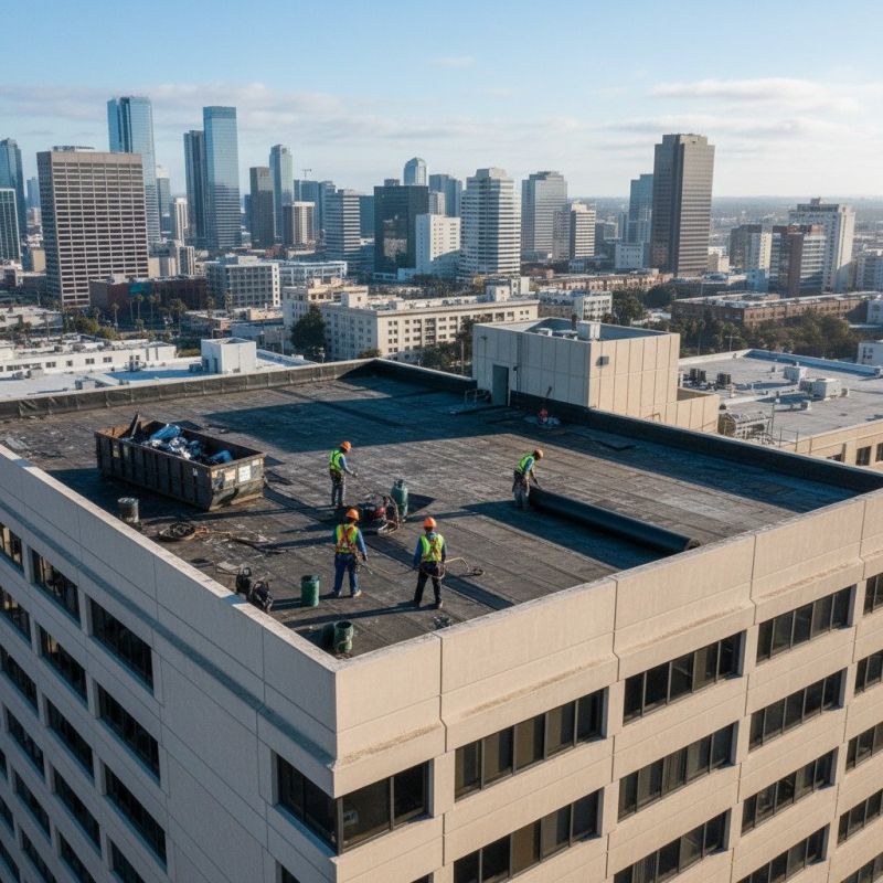 Flat Roof Replacement in Larimer County, CO