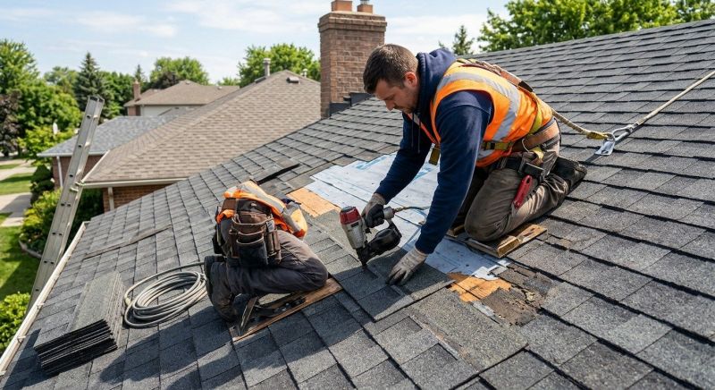 Hip Roof Shingle Replacement in Windsor, CO