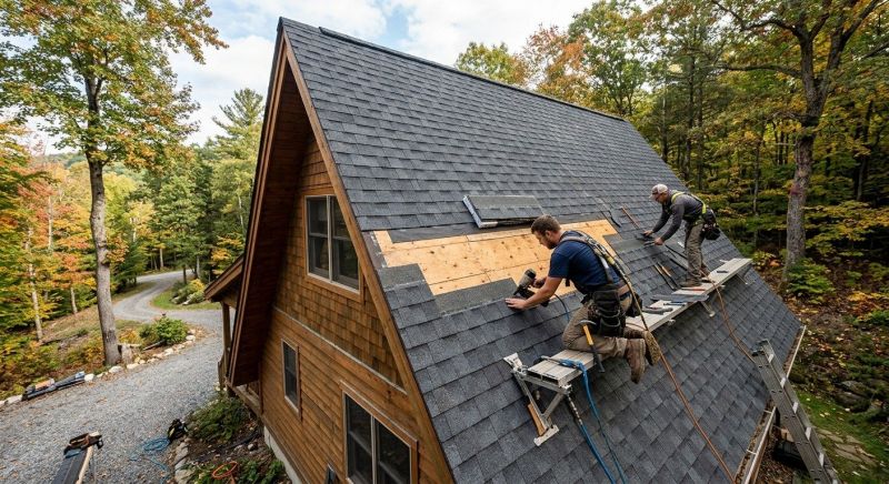 Hip Roof Shingle Replacement in Windsor, CO