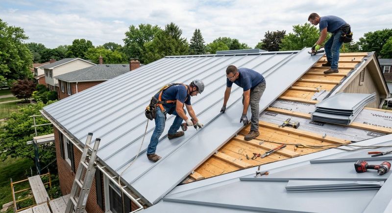 Metal Roof Installation in Greeley, CO