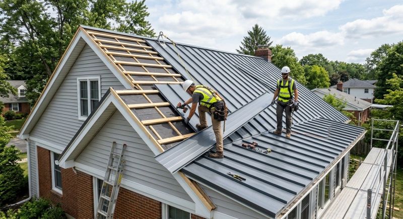 Metal Roof Installation in Wellington, CO