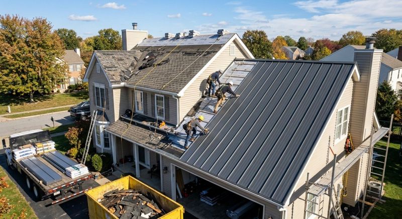 Metal Roof Replacement in Larimer County, CO