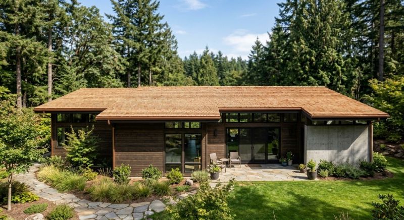 Natural Wood Roof Installation in Windsor, CO
