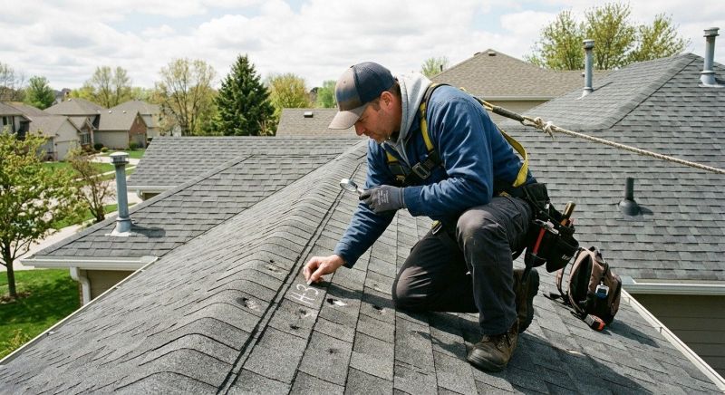 Roof Damage Inspection in Berthoud, CO