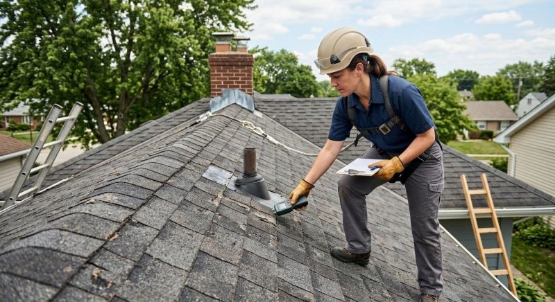 Roof Damage Inspection in Evans, CO