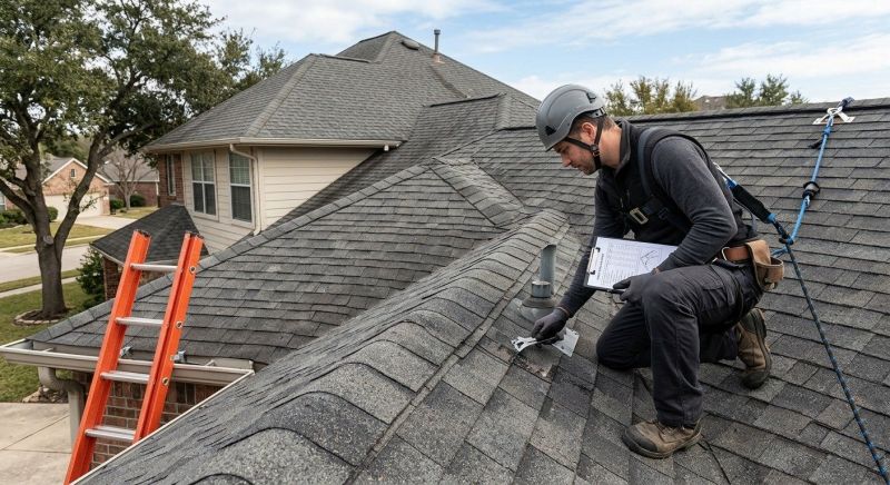 Roof Damage Inspection in Windsor, CO