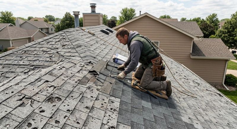 Roof Damage Repair in Evans, CO