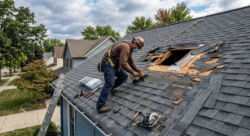 Roof Damage Repair in Greeley, CO