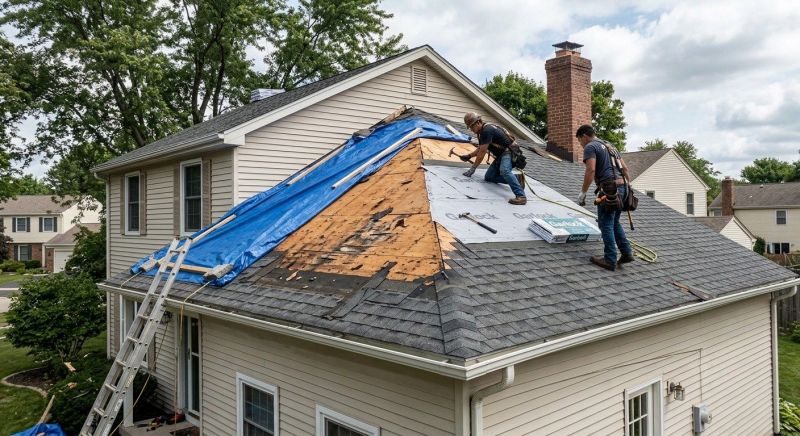 Roof Damage Repair in Wellington, CO