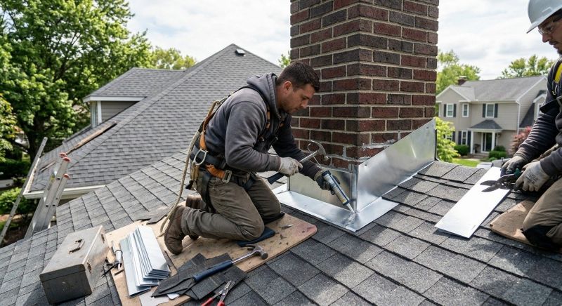 Roof Flashing Service in Windsor, CO