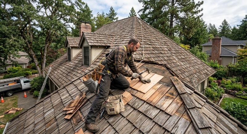 Shake Shingle Repair in Johnstown, CO