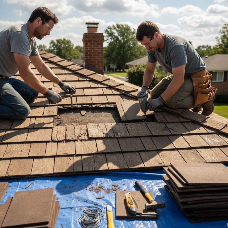 Shake Shingle Repair in Johnstown, CO