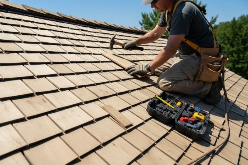 Shake Shingle Repair in Loveland, CO