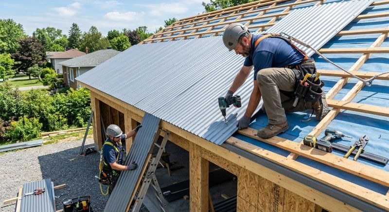 Sheet Roofing Installation in Berthoud, CO