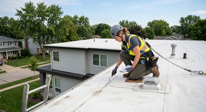 Single Ply Roof Inspection in Windsor, CO