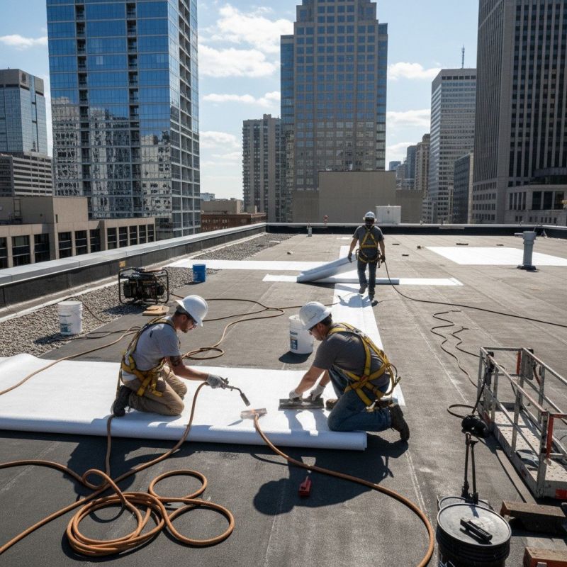 Single Ply Roof Repair in Johnstown, CO