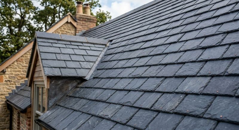 Slate Roof Installation in Windsor, CO