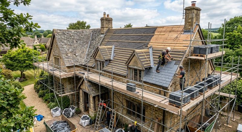 Slate Roof Replacement in Fort Collins, CO