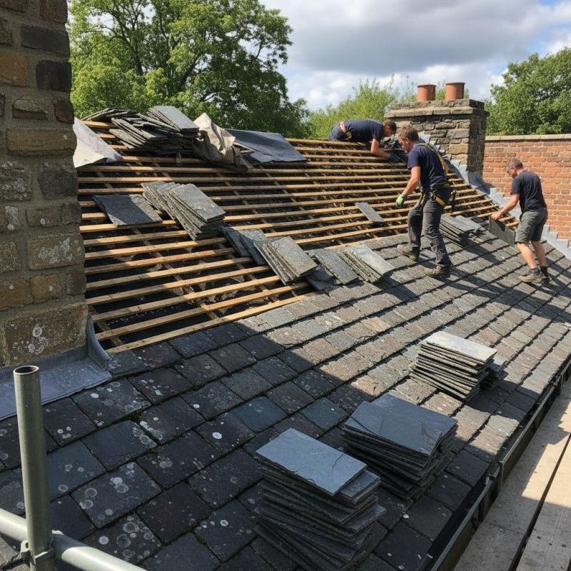 Slate Roof Replacement in Windsor, CO